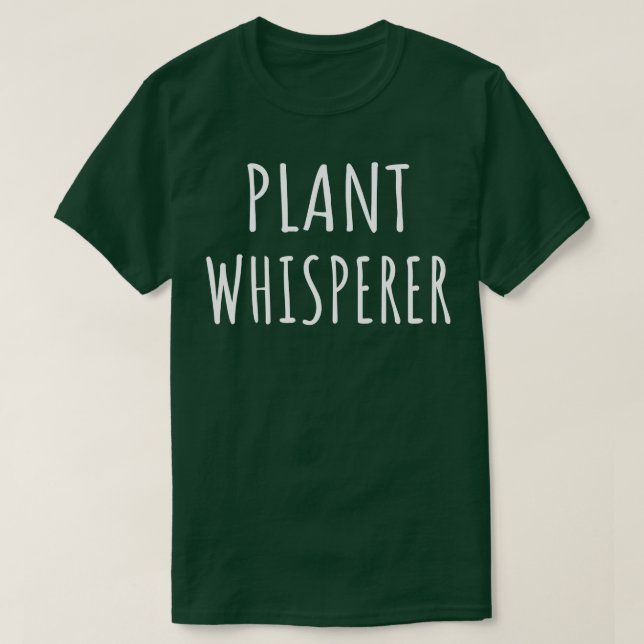 Camiseta Whisperer de Planta II (Frente do Design)