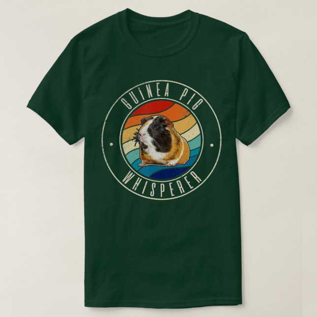 Camiseta Whisperer de Suíno-guineense (Frente do Design)