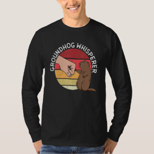 Camiseta Whisperer Groundhog Whisperer Woodchuck