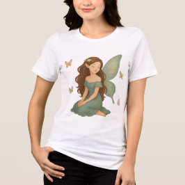 Camiseta Whispering Fairy Dream surrounded by butterflies