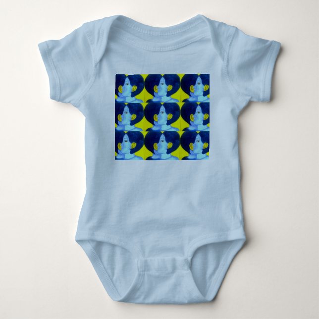 Camiseta Whispers Blue 6 meses (Frente)