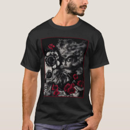 Camiseta "Whispers of the Crimson Bloom"