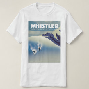 Camiseta Whistler British Columbia Canada Ski