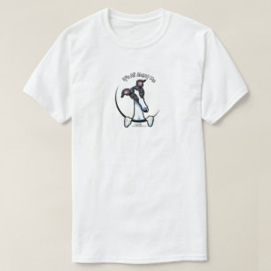 Camiseta White Black Greyhound É Tudo Sobre Mim