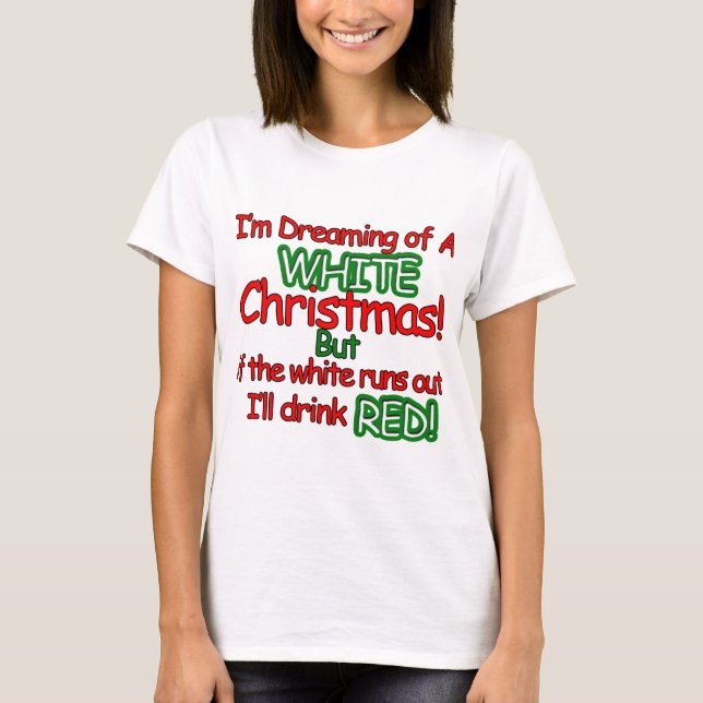 Camiseta White Christmas (Frente)
