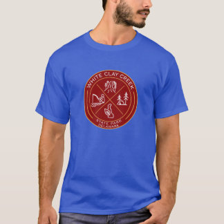 Camiseta White Clay Creek State Park Heraldic Logo
