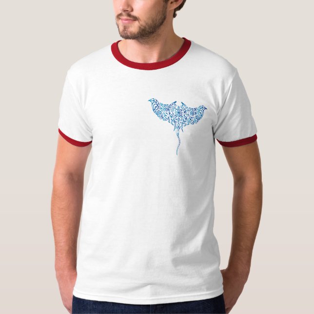 Camiseta White Divescover.com Tee (Frente)