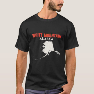 Camiseta White Mountain Alaska Estados Unidos América Viage