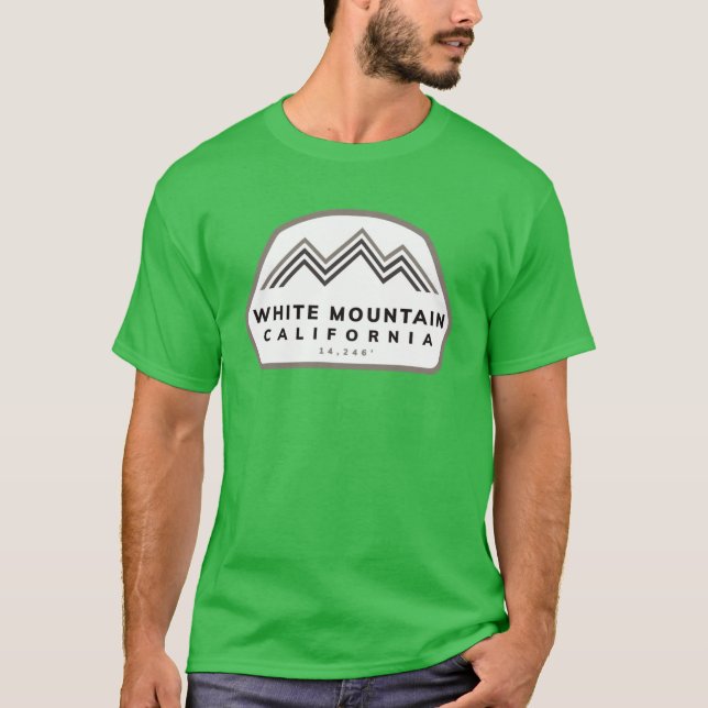 Camiseta White Mountain California CA Mountains Hiking Clim (Frente)