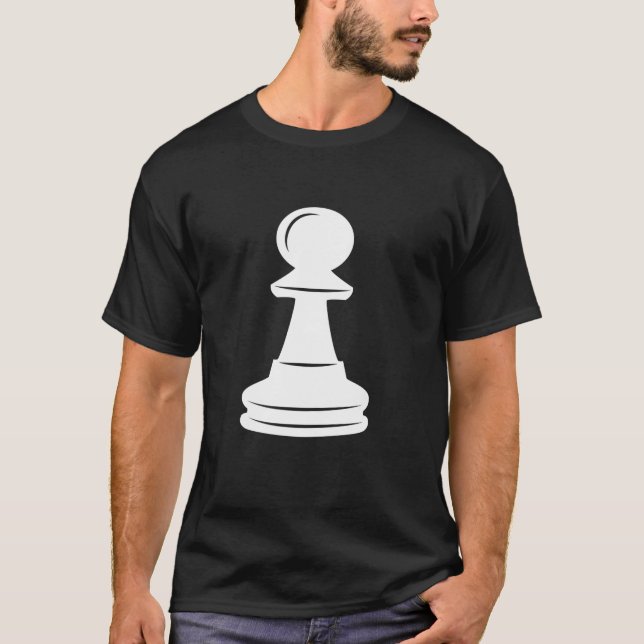 Camiseta White Pawn Chess Piece Halloween Group Costume Che (Frente)