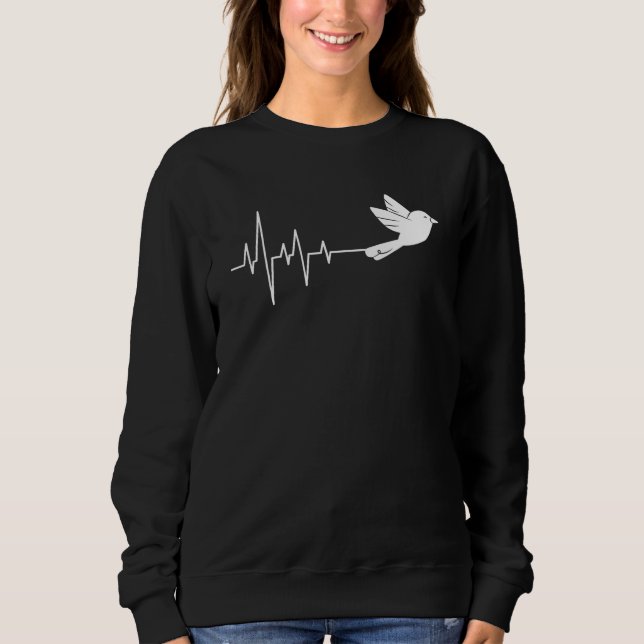 Camiseta White Pigeon Heartbeat (Frente)