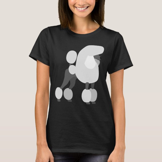 Camiseta White Poodle (Frente)