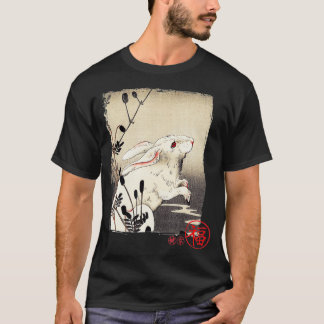 Camiseta White rabbit traditional japanese art vintage gift