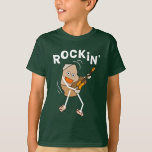 Camiseta White Rockin' Guitar