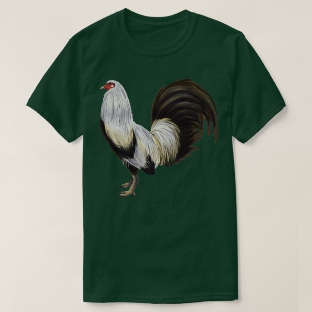 Camiseta White Rooster (Frente do Design)