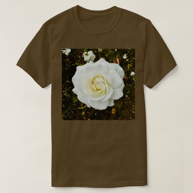 Camiseta White Rose (Frente do Design)