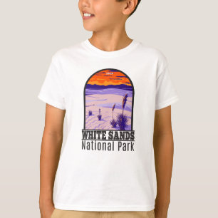 Camiseta White Sands National Park Novo México Vintage T-S