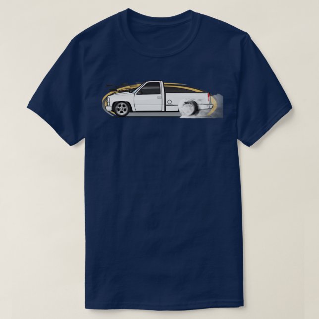 Camiseta White Stepside (Frente do Design)