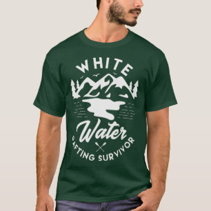 Camiseta White water rafting survivor Design for a fan
