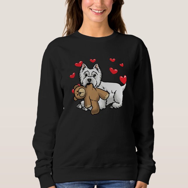 Camiseta White West Highland Terrier Dog (Frente)