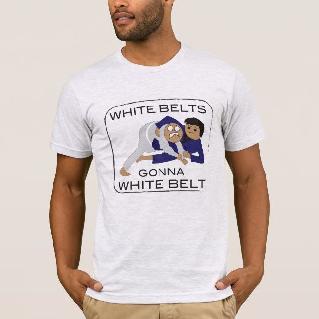 Camiseta Whitebelts que vai a Whitebelt T (Frente)