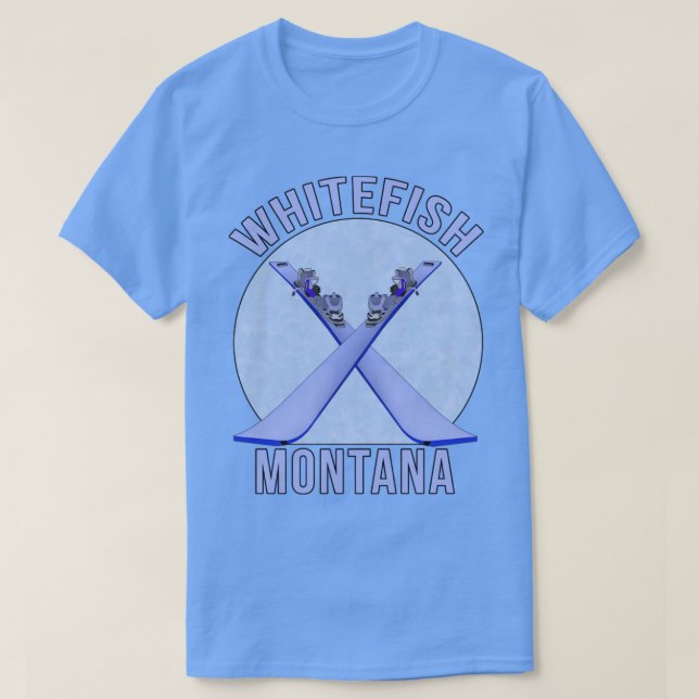 Camiseta Whitefish Montana (Frente do Design)
