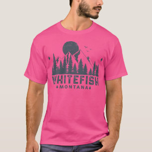 Camiseta Whitefish Montana Mountain View
