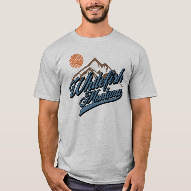 Camiseta Whitefish Montana MT (Frente)