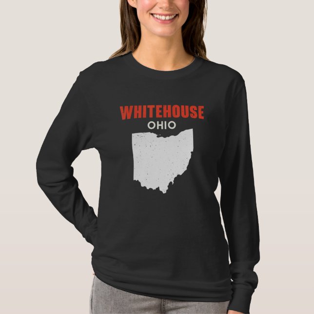Camiseta Whitehouse Ohio USA State America Travel Ohioan (Frente)
