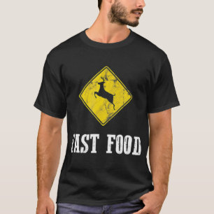 Camiseta Whitetail Buck Fun Deer Hunason Season Fast Comida