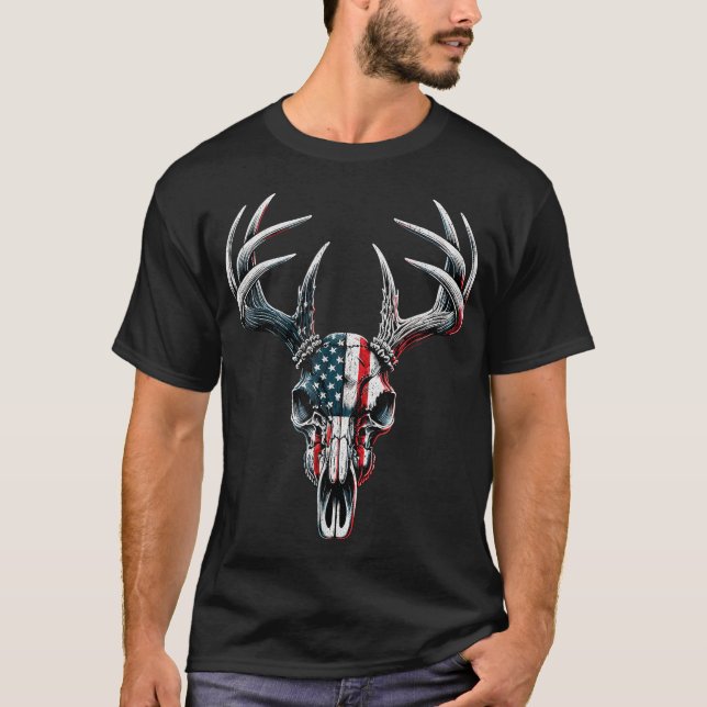 Camiseta Whitetail Deer Hunting (Frente)