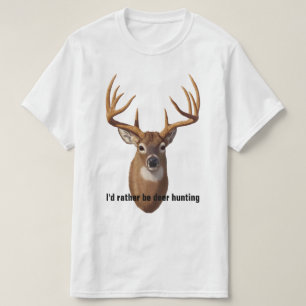 Camiseta Whitetail Deer Trophy Buck Head