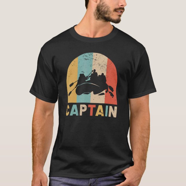 Camiseta Whitewater Rafa Capitão Sunset River Water (Frente)