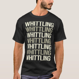 Camiseta Whitling de Texto Branco