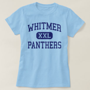 Camiseta Whitmer - panteras - segundo grau - Toledo Ohio