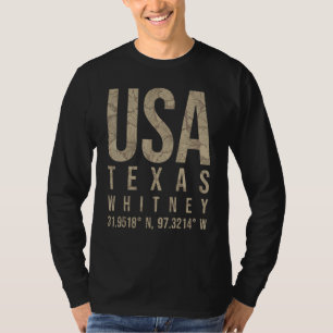 Camiseta Whitney Tx Texas