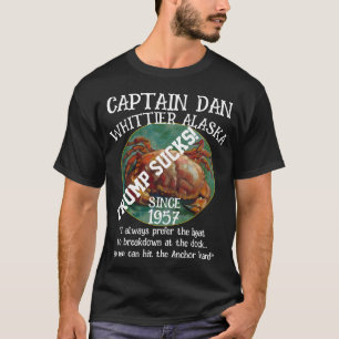 Camiseta Whittier Alasca Capitão Dan A Âncora