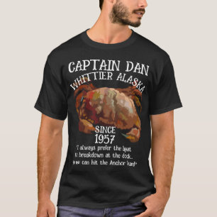 Camiseta Whittier Alasca Capitão Dan A Âncora