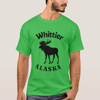 Camiseta Whittier Alaska Moose
