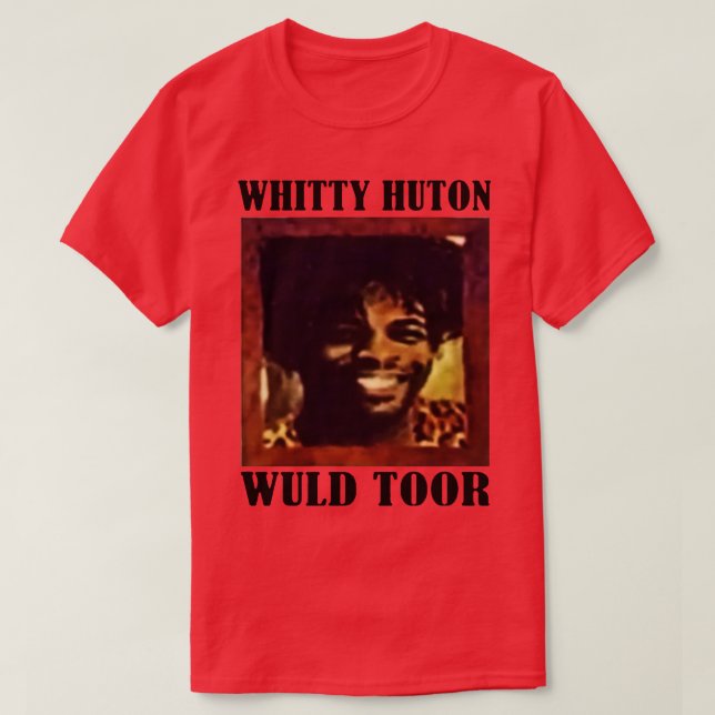 Camiseta Whitty Huton Wuld Toor Tapeçaria (Frente do Design)