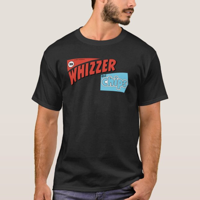 Camiseta Whizzer e Chips essenciais (Frente)