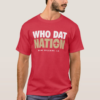 Camiseta Who Dat Nation