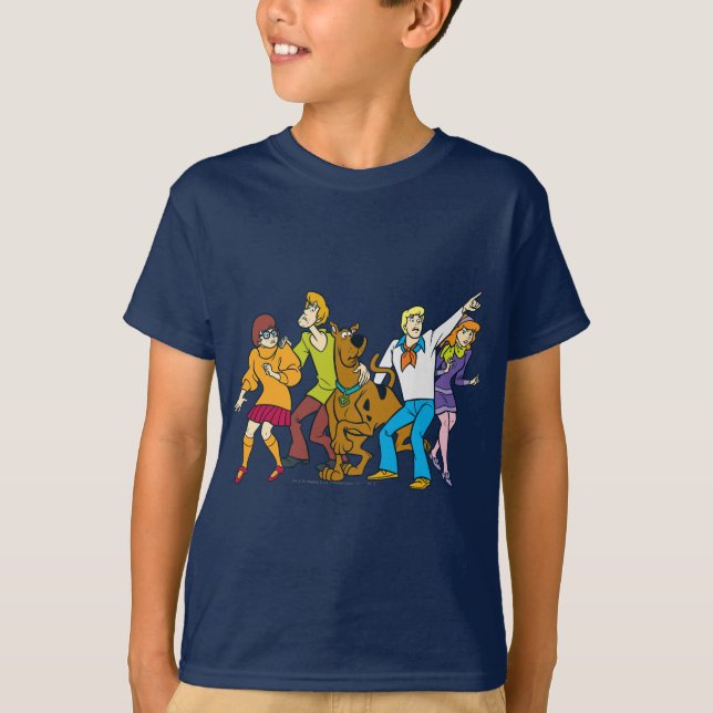 Camiseta Whole Gang 13 Mystery Inc (Frente)