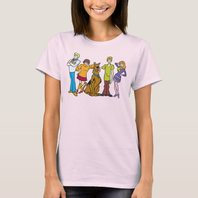Camiseta Whole Gang 14 Mystery Inc (Frente)