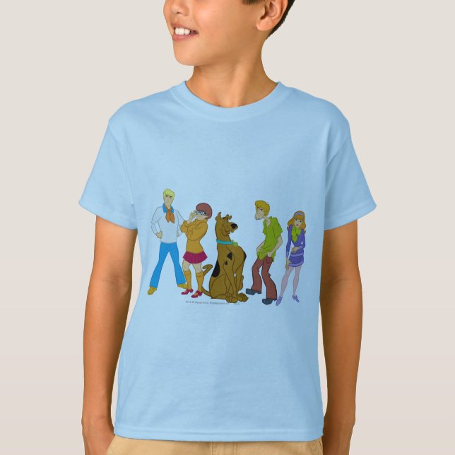 Camiseta Whole Gang 15 Mystery Inc (Frente)