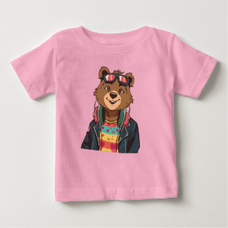 Camiseta Wholesome Bear – Cozy, Colorful and Heartwarming