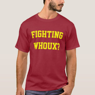 Camiseta Whoux de combate?