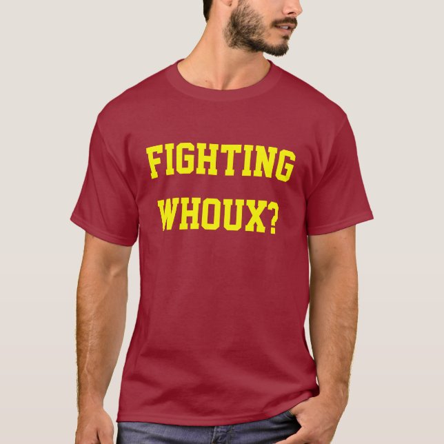 Camiseta Whoux de combate? (Frente)