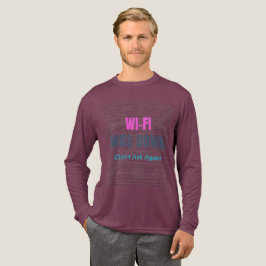 Camiseta Wi-Fi desligado (Não perguntar novamente)
