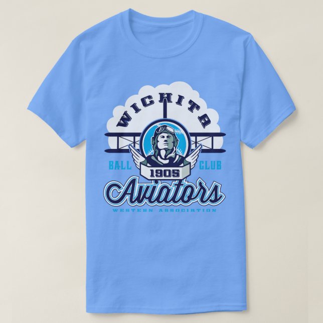 Camiseta Wichita Aviators (Frente do Design)